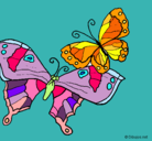 Dibujo Mariposas pintado por holazoe