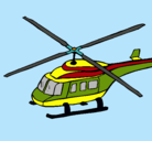 Dibujo Helicóptero  pintado por ghjuy