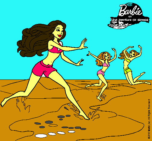 Barbie de regreso a la playa