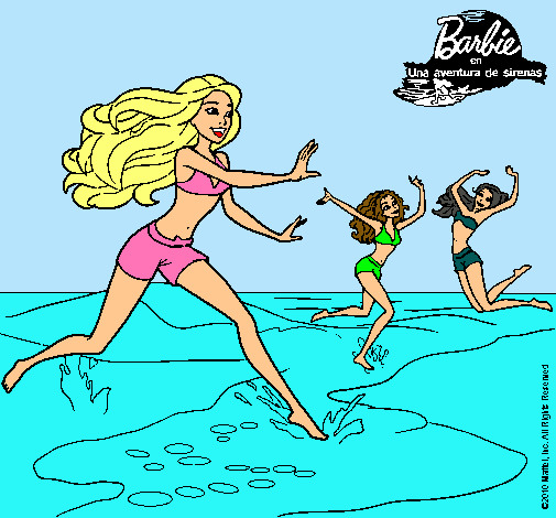 Barbie de regreso a la playa