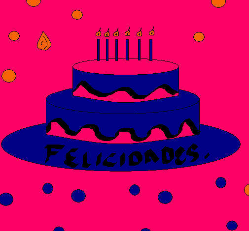 Pastel de cumpleaños