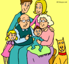 Dibujo Familia pintado por Anaisso