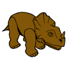 Dibujo Triceratops II pintado por rody