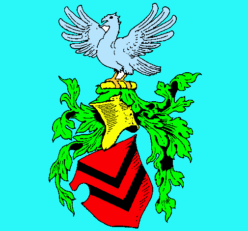 Escudo de armas y aguila 