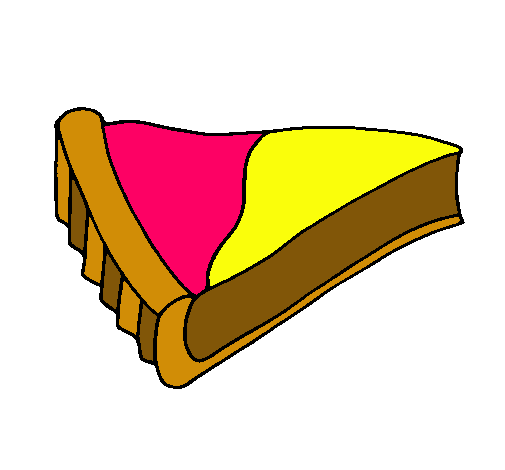 Dibujo Tarta de queso pintado por zafiro6425