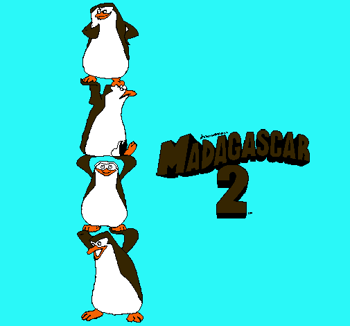 Madagascar 2 Pingüinos