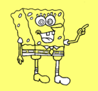 Dibujo Bob Esponja pintado por benjamibaaeemml