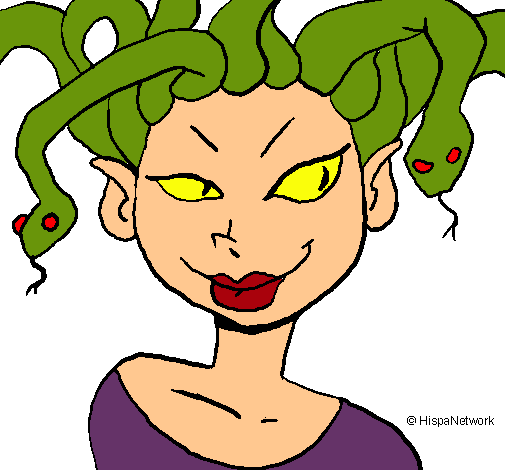 Mujer medusa