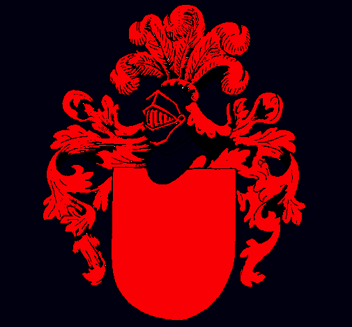 Escudo de armas y casco