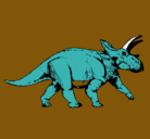 Dibujo Triceratops pintado por Andherson1323