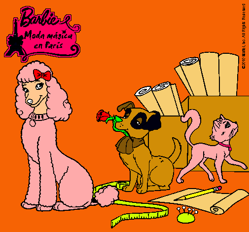 La mascota de Barbie