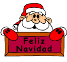 Dibujo Feliz Navidad pintado por hipnoisa