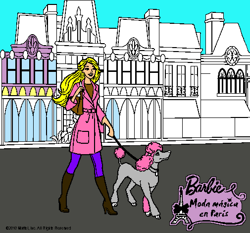 Barbie y su perrita