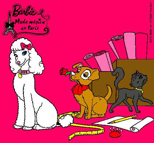 La mascota de Barbie