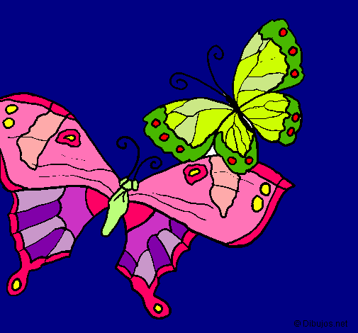 Dibujo Mariposas pintado por anaispc