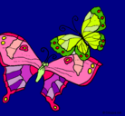Dibujo Mariposas pintado por anaispc
