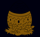 Dibujo Huevo de pascua 2 pintado por hutfe