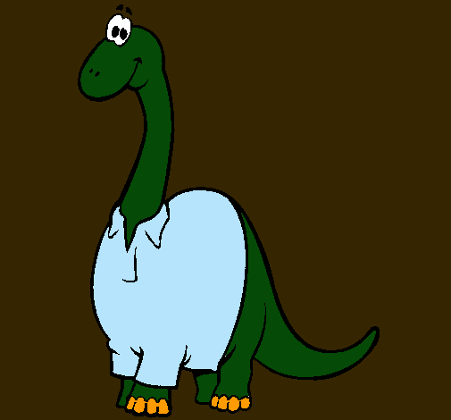 Diplodocus con camisa