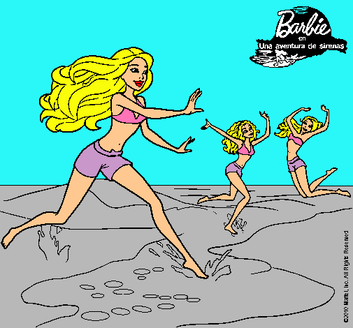 Barbie de regreso a la playa