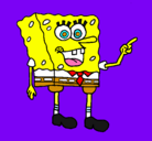 Dibujo Bob Esponja pintado por asfer