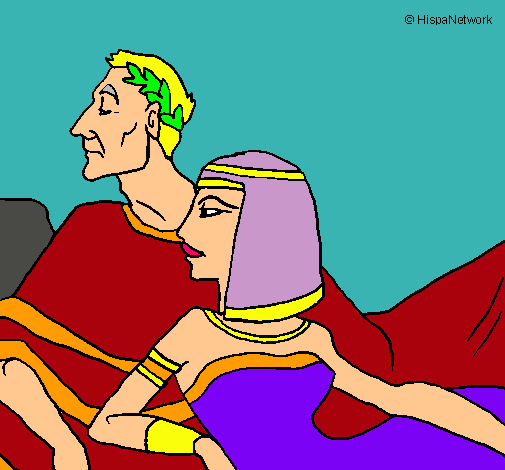 César y Cleopatra