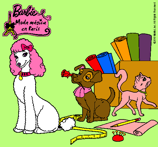 La mascota de Barbie