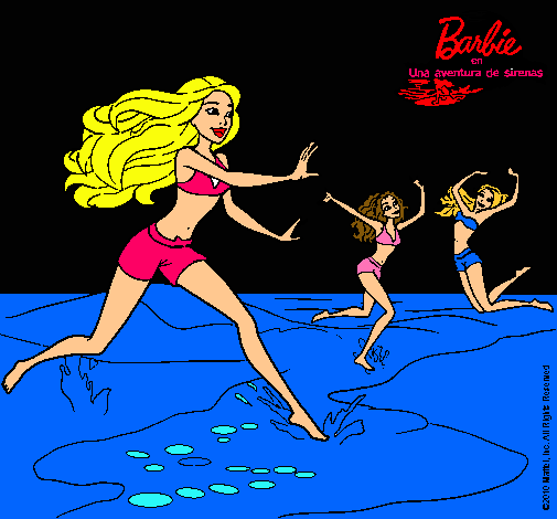 Barbie de regreso a la playa