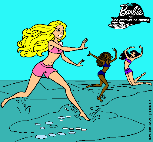 Barbie de regreso a la playa