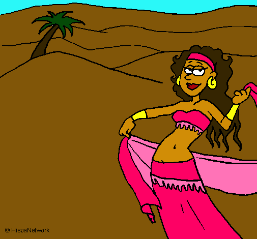 Dibujo Sahara pintado por Celia99
