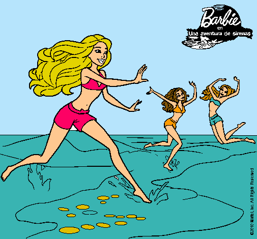 Barbie de regreso a la playa