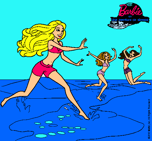 Barbie de regreso a la playa