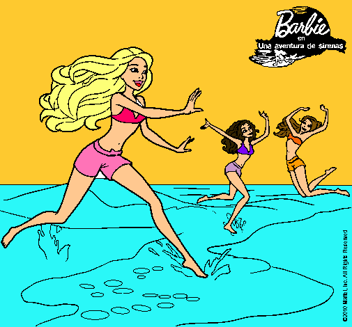 Barbie de regreso a la playa