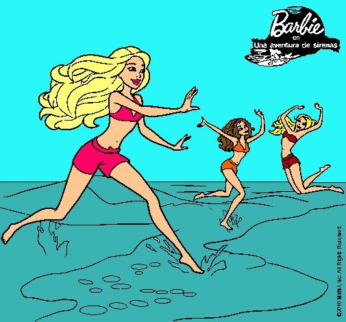 Barbie de regreso a la playa