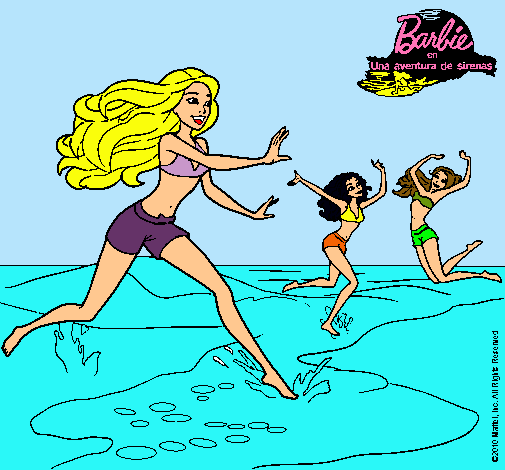 Barbie de regreso a la playa