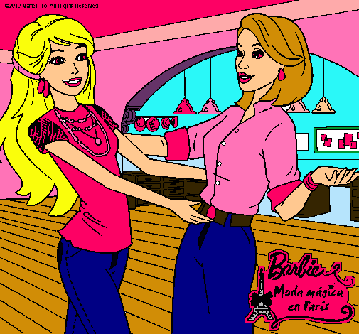 Barbie y su amiga