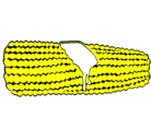 Dibujo Mazorca de maíz pintado por engracia