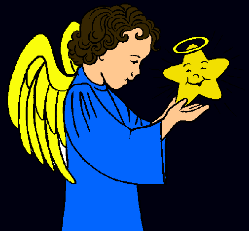 Ángel y estrella