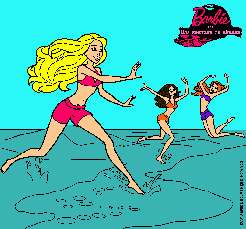 Barbie de regreso a la playa