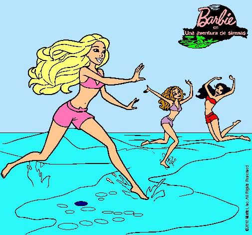 Barbie de regreso a la playa