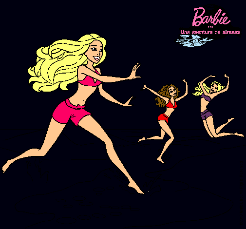 Barbie de regreso a la playa