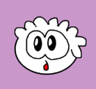 Dibujo Puffle 2 pintado por Miquiela