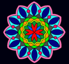 Dibujo Mandala 20 pintado por hymaguary