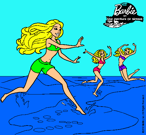 Barbie de regreso a la playa