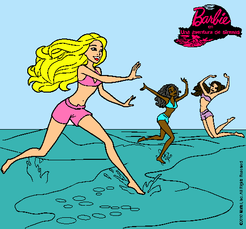 Barbie de regreso a la playa