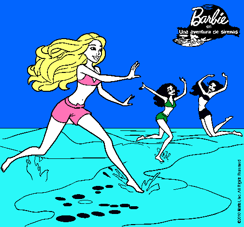 Barbie de regreso a la playa