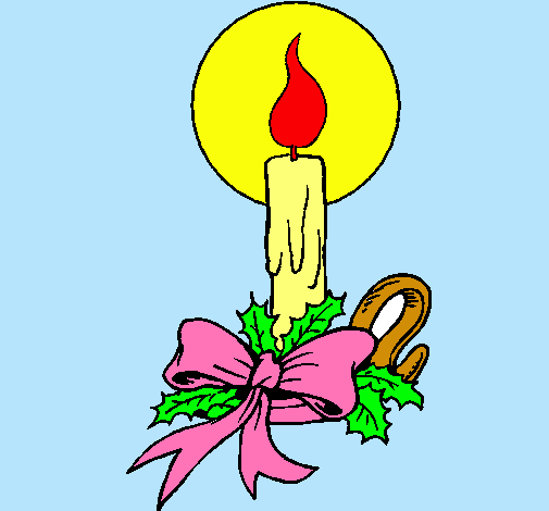 Vela de navidad