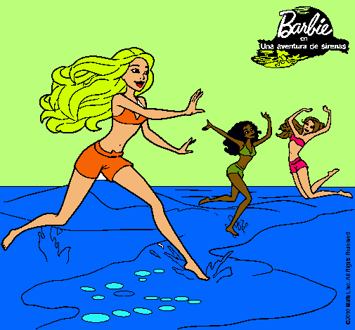 Barbie de regreso a la playa