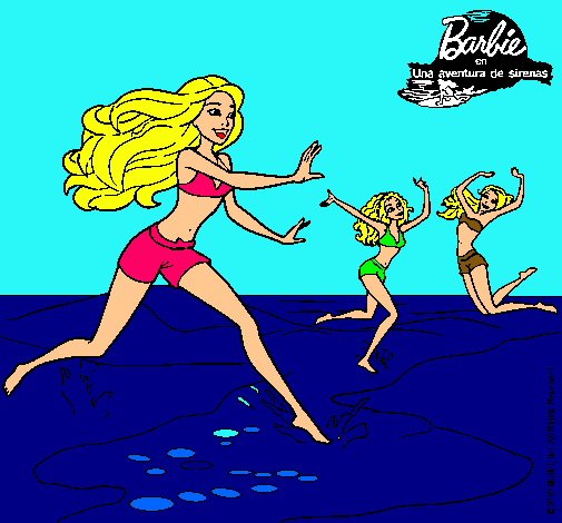 Barbie de regreso a la playa