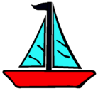 Dibujo Barco velero pintado por avatar
