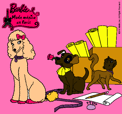 La mascota de Barbie